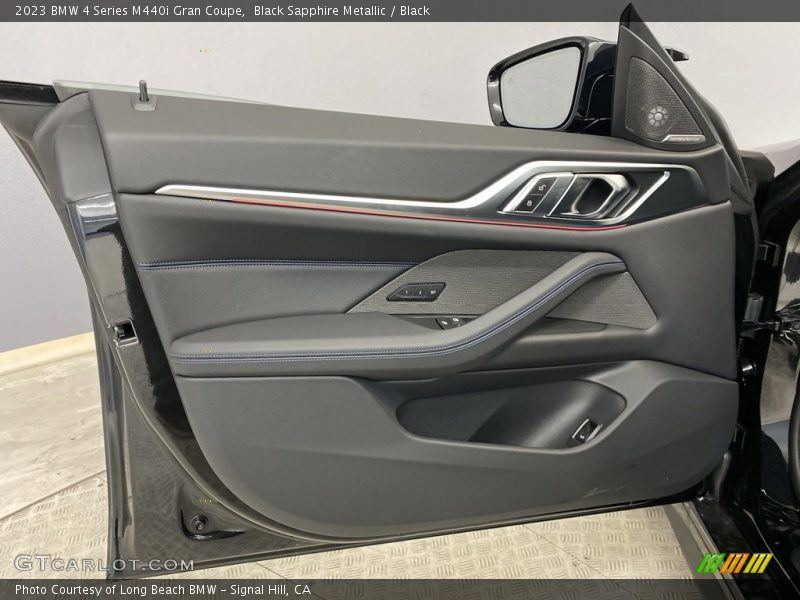 Black Sapphire Metallic / Black 2023 BMW 4 Series M440i Gran Coupe