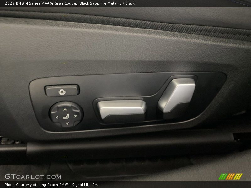 Black Sapphire Metallic / Black 2023 BMW 4 Series M440i Gran Coupe