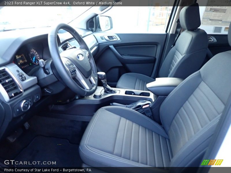 Oxford White / Medium Stone 2023 Ford Ranger XLT SuperCrew 4x4