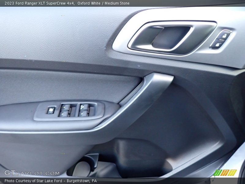 Oxford White / Medium Stone 2023 Ford Ranger XLT SuperCrew 4x4
