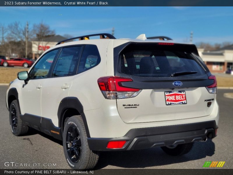 Crystal White Pearl / Black 2023 Subaru Forester Wilderness