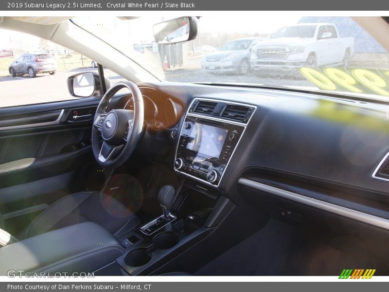 Crystal White Pearl / Slate Black 2019 Subaru Legacy 2.5i Limited