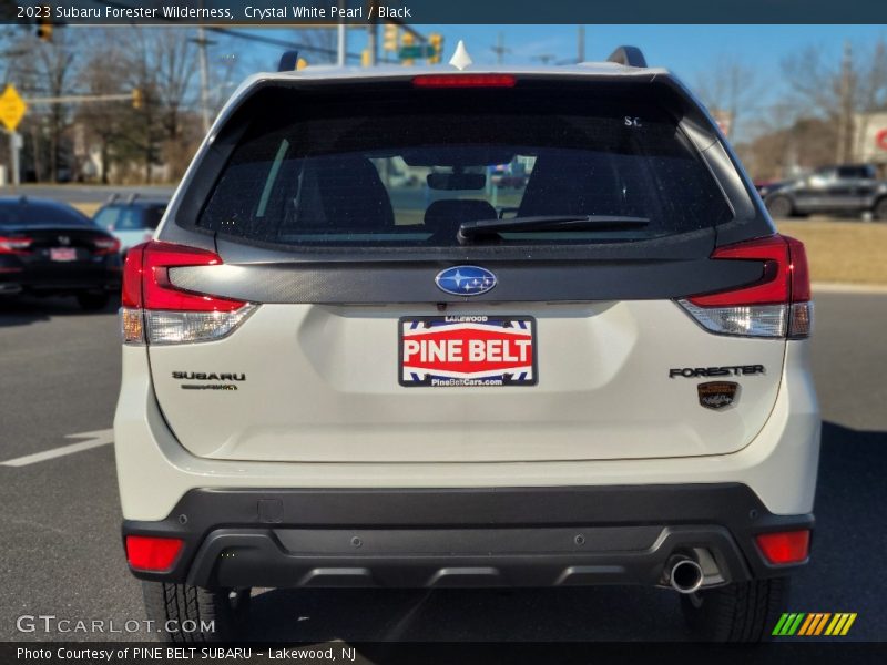 Crystal White Pearl / Black 2023 Subaru Forester Wilderness