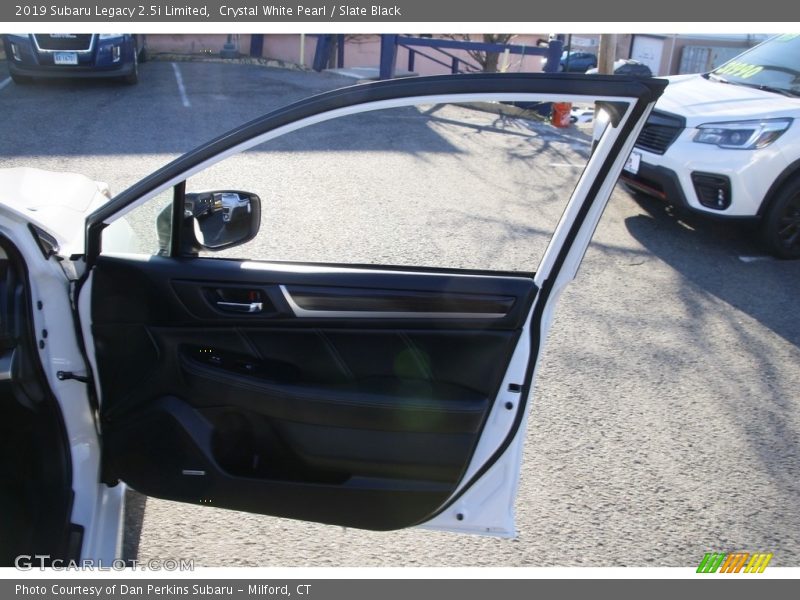 Crystal White Pearl / Slate Black 2019 Subaru Legacy 2.5i Limited
