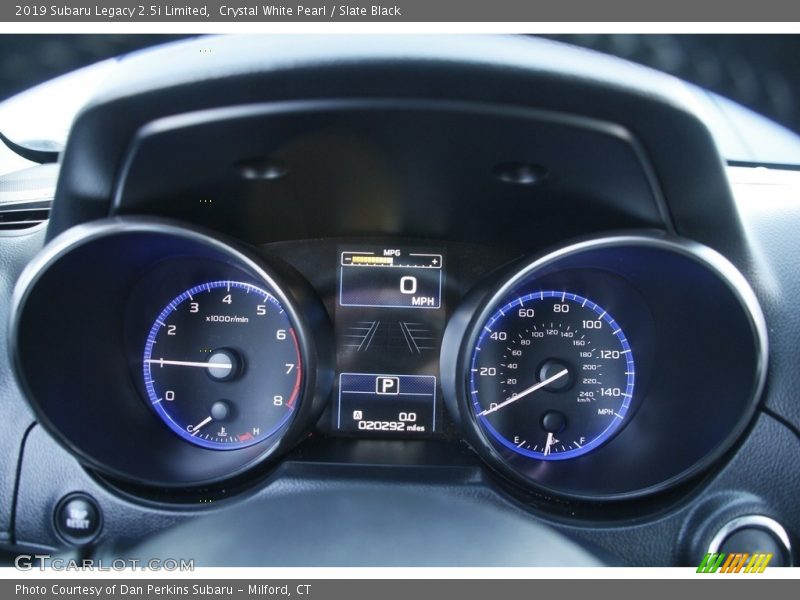 Crystal White Pearl / Slate Black 2019 Subaru Legacy 2.5i Limited