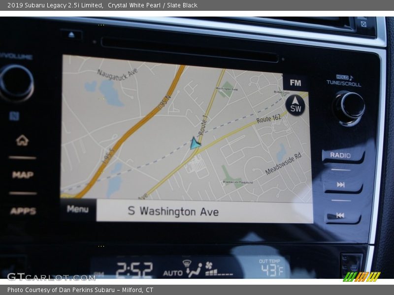 Crystal White Pearl / Slate Black 2019 Subaru Legacy 2.5i Limited