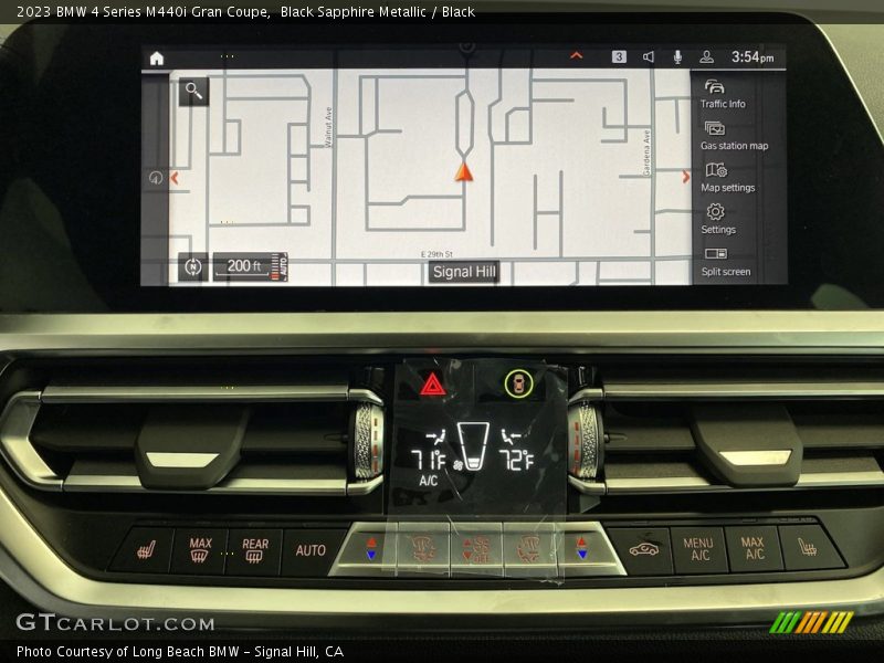 Black Sapphire Metallic / Black 2023 BMW 4 Series M440i Gran Coupe