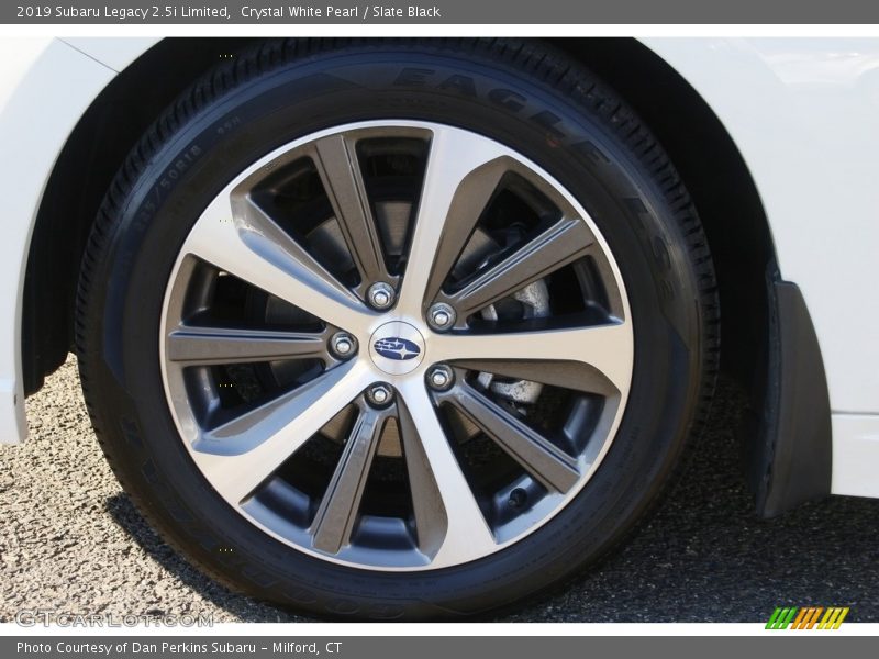 Crystal White Pearl / Slate Black 2019 Subaru Legacy 2.5i Limited