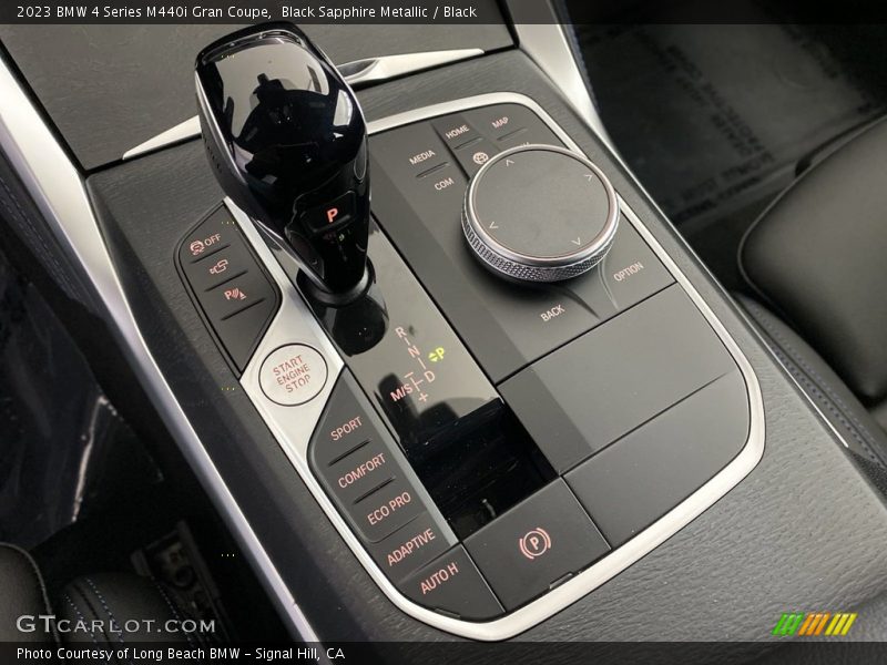 Black Sapphire Metallic / Black 2023 BMW 4 Series M440i Gran Coupe