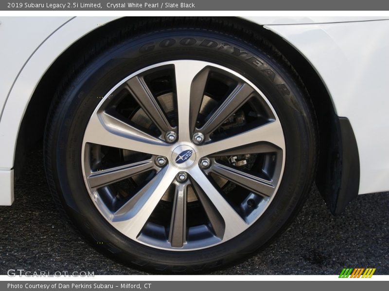 Crystal White Pearl / Slate Black 2019 Subaru Legacy 2.5i Limited