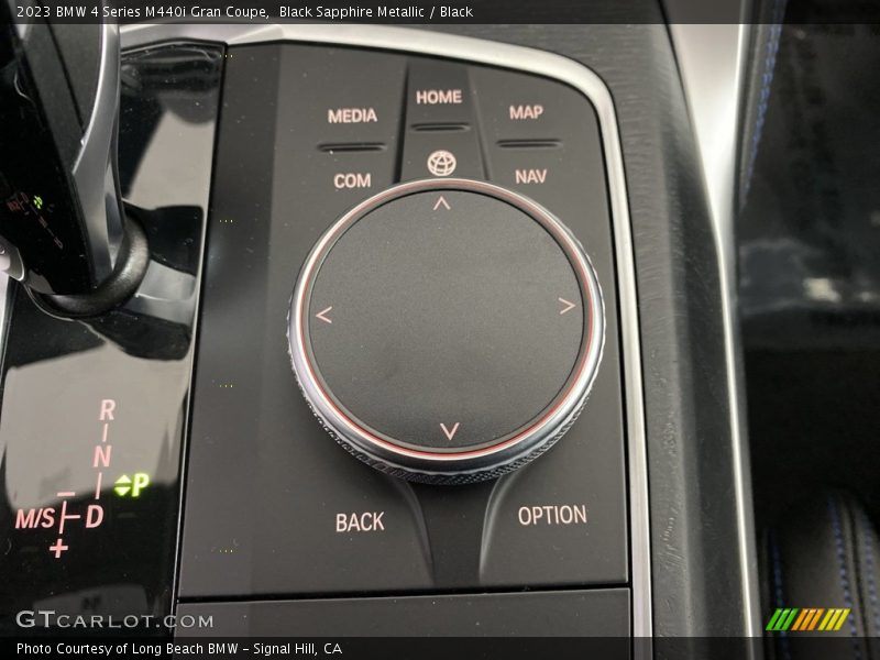 Black Sapphire Metallic / Black 2023 BMW 4 Series M440i Gran Coupe