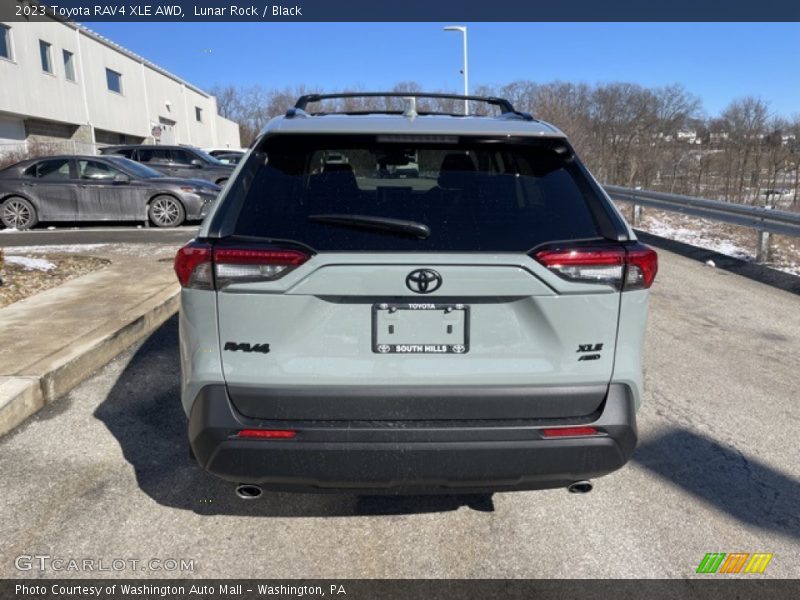 Lunar Rock / Black 2023 Toyota RAV4 XLE AWD