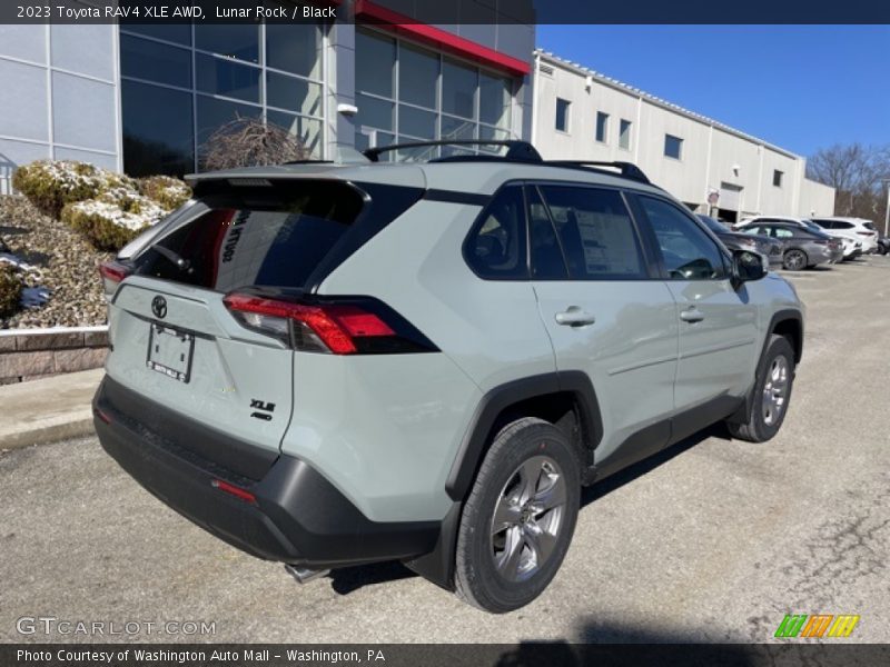 Lunar Rock / Black 2023 Toyota RAV4 XLE AWD