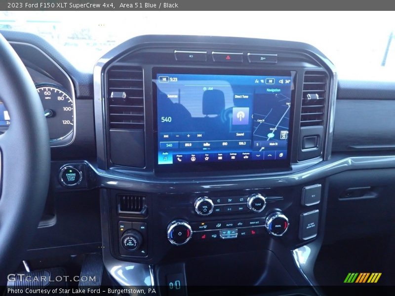 Area 51 Blue / Black 2023 Ford F150 XLT SuperCrew 4x4