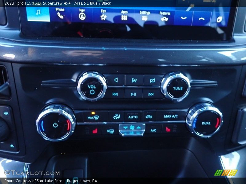 Area 51 Blue / Black 2023 Ford F150 XLT SuperCrew 4x4