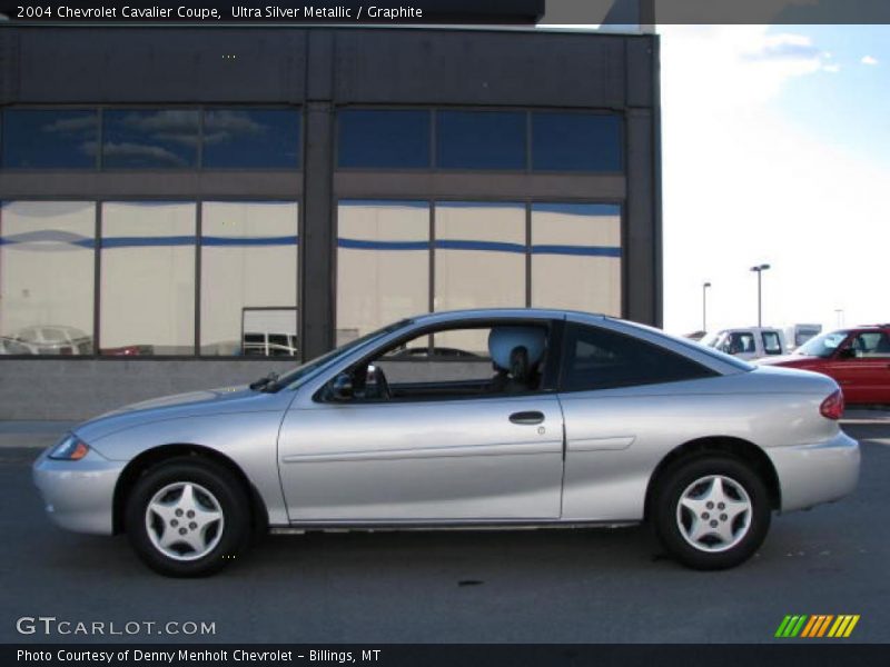 Ultra Silver Metallic / Graphite 2004 Chevrolet Cavalier Coupe