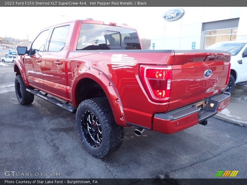  2023 F150 Sherrod XLT SuperCrew 4x4 Hot Pepper Red Metallic