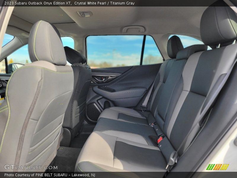 Crystal White Pearl / Titanium Gray 2023 Subaru Outback Onyx Edition XT