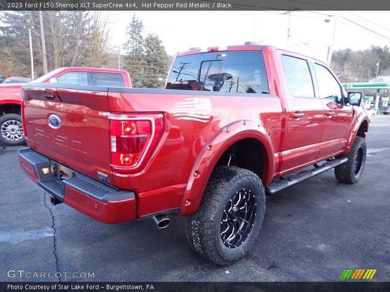  2023 F150 Sherrod XLT SuperCrew 4x4 Hot Pepper Red Metallic