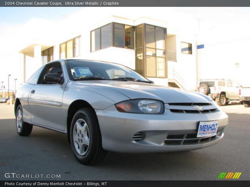 Ultra Silver Metallic / Graphite 2004 Chevrolet Cavalier Coupe