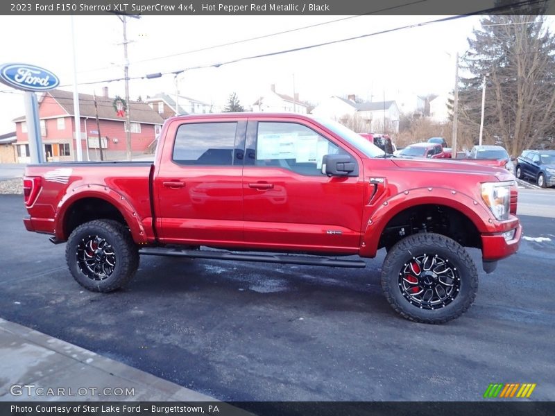  2023 F150 Sherrod XLT SuperCrew 4x4 Hot Pepper Red Metallic