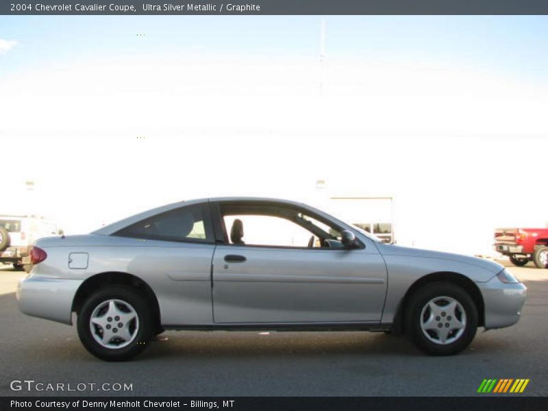 Ultra Silver Metallic / Graphite 2004 Chevrolet Cavalier Coupe