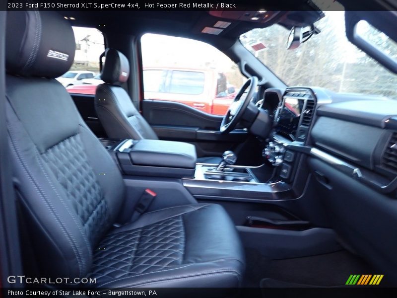  2023 F150 Sherrod XLT SuperCrew 4x4 Black Interior