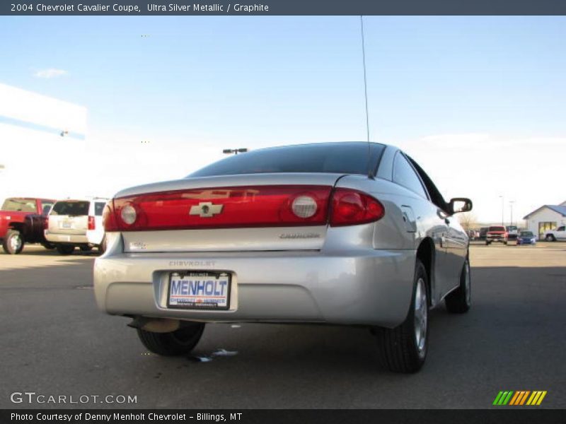 Ultra Silver Metallic / Graphite 2004 Chevrolet Cavalier Coupe