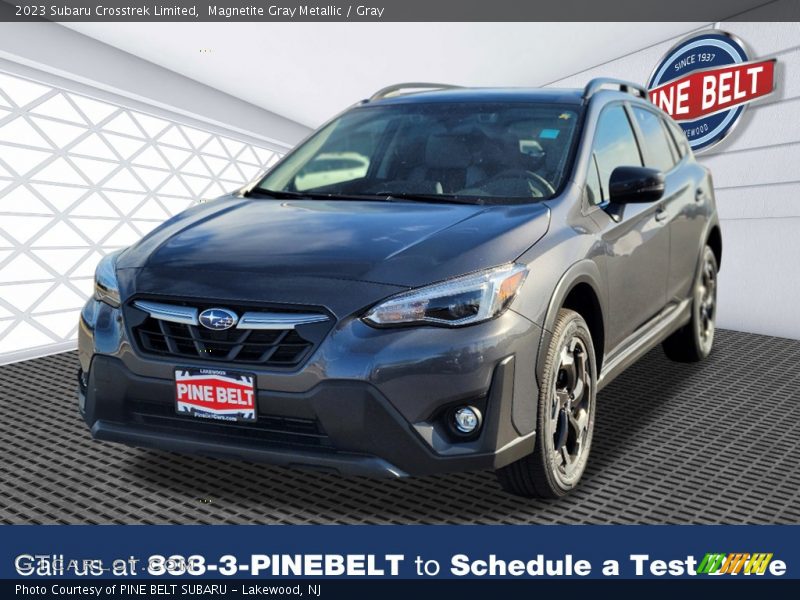 Magnetite Gray Metallic / Gray 2023 Subaru Crosstrek Limited
