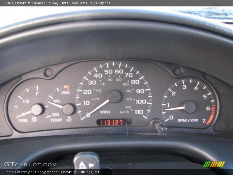 Ultra Silver Metallic / Graphite 2004 Chevrolet Cavalier Coupe