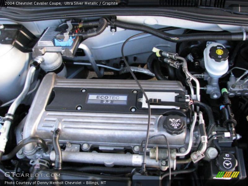 Ultra Silver Metallic / Graphite 2004 Chevrolet Cavalier Coupe