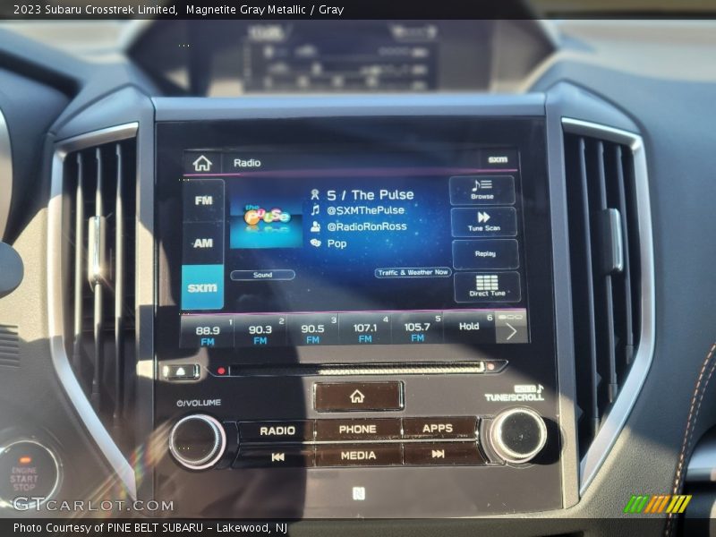 Magnetite Gray Metallic / Gray 2023 Subaru Crosstrek Limited
