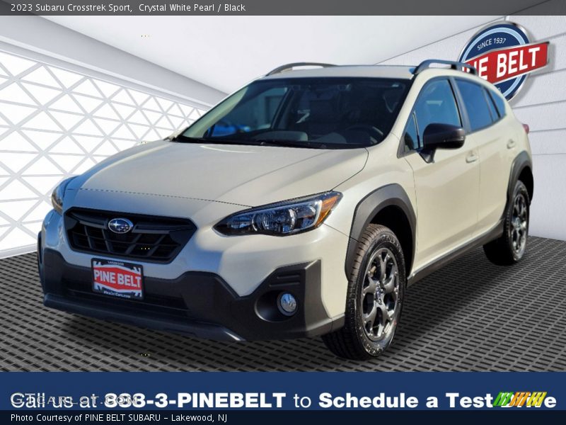 Crystal White Pearl / Black 2023 Subaru Crosstrek Sport