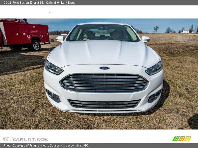 Oxford White / Dune 2013 Ford Fusion Energi SE