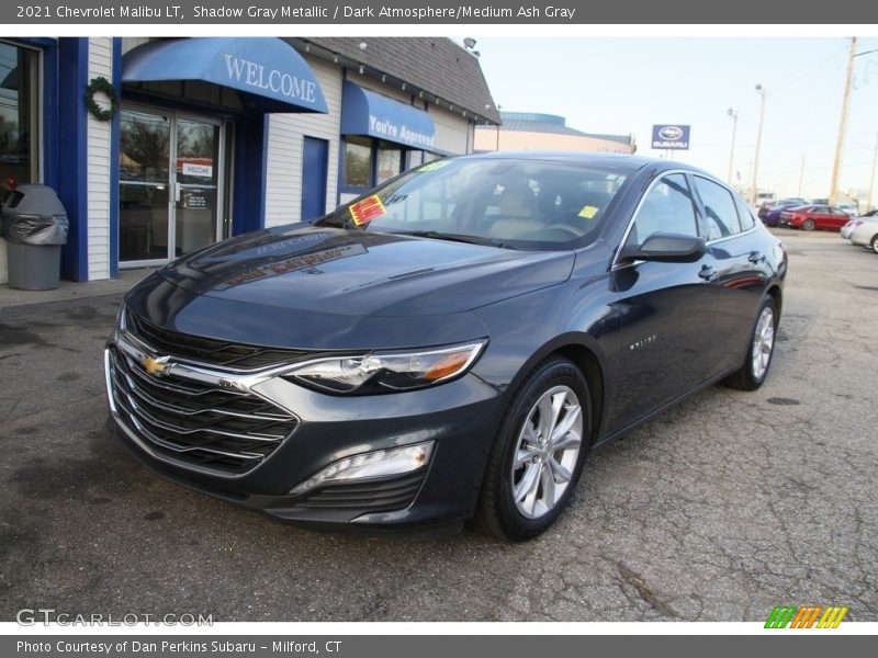 Shadow Gray Metallic / Dark Atmosphere/Medium Ash Gray 2021 Chevrolet Malibu LT