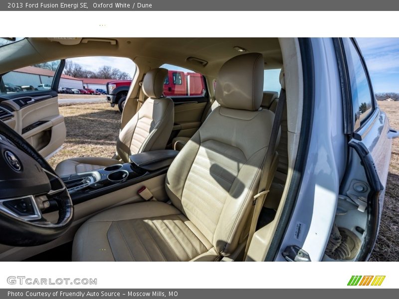 Oxford White / Dune 2013 Ford Fusion Energi SE