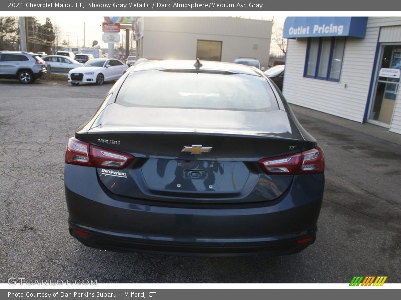 Shadow Gray Metallic / Dark Atmosphere/Medium Ash Gray 2021 Chevrolet Malibu LT