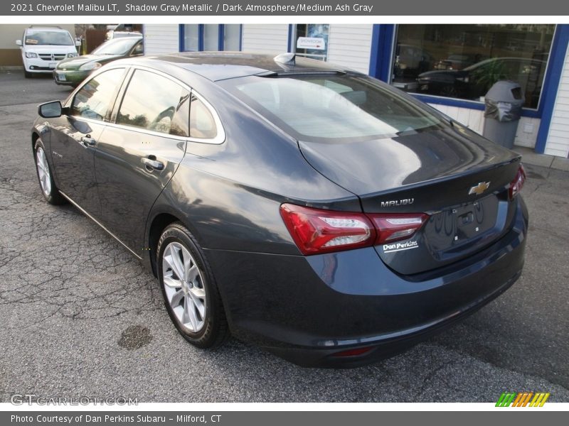 Shadow Gray Metallic / Dark Atmosphere/Medium Ash Gray 2021 Chevrolet Malibu LT