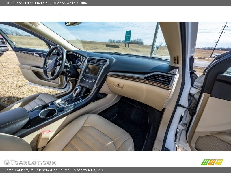Dashboard of 2013 Fusion Energi SE