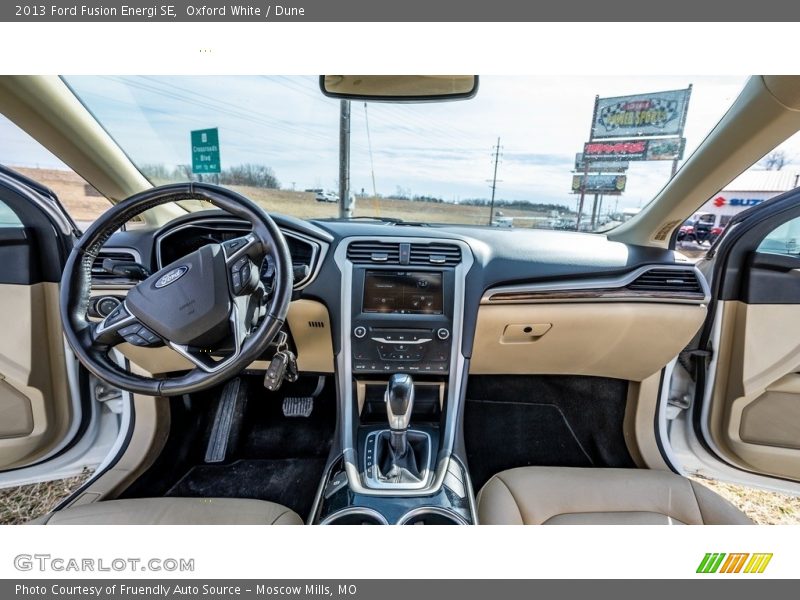 Dashboard of 2013 Fusion Energi SE