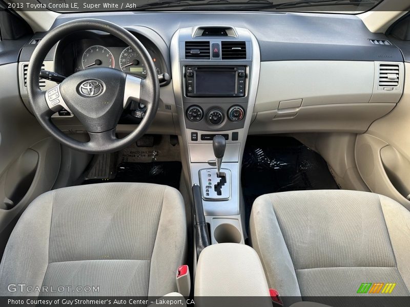 Super White / Ash 2013 Toyota Corolla LE