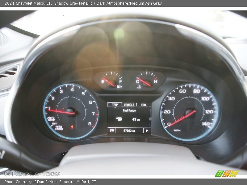 Shadow Gray Metallic / Dark Atmosphere/Medium Ash Gray 2021 Chevrolet Malibu LT