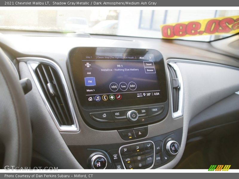 Shadow Gray Metallic / Dark Atmosphere/Medium Ash Gray 2021 Chevrolet Malibu LT