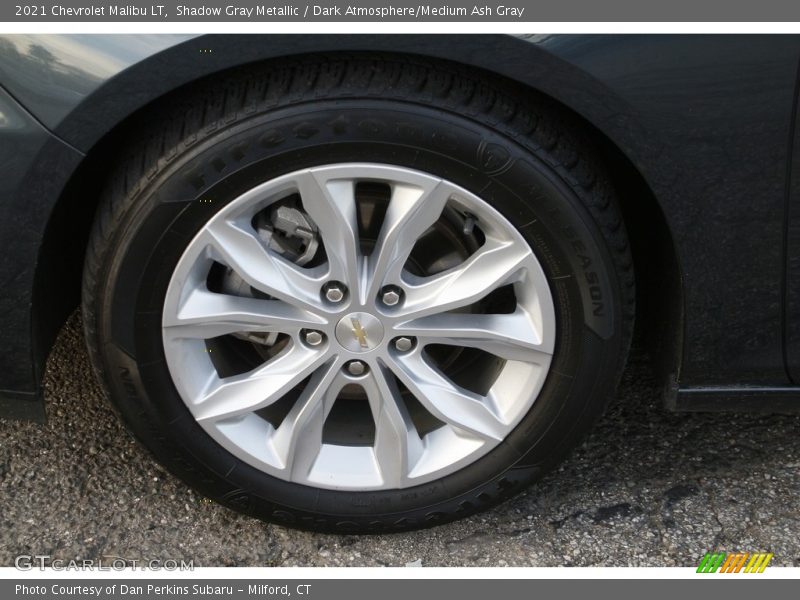 Shadow Gray Metallic / Dark Atmosphere/Medium Ash Gray 2021 Chevrolet Malibu LT