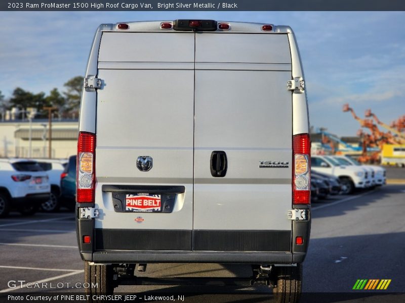 Bright Silver Metallic / Black 2023 Ram ProMaster 1500 High Roof Cargo Van