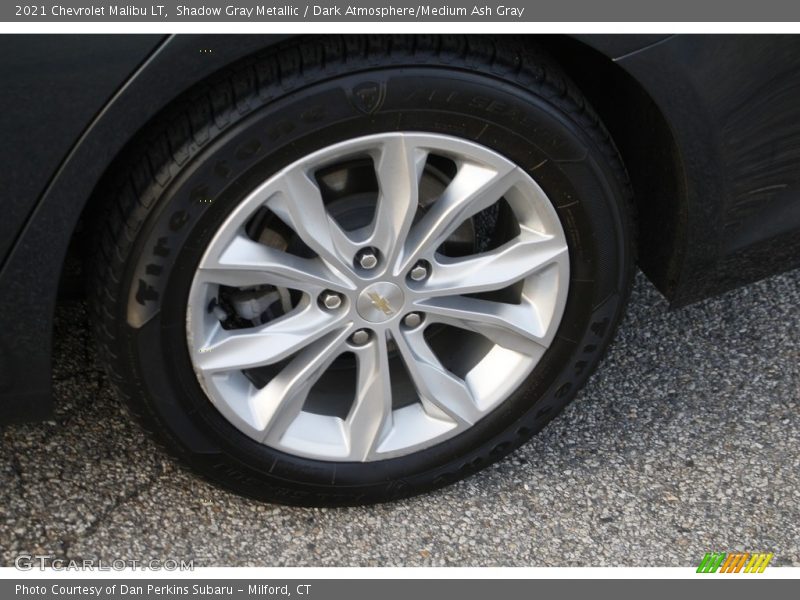 Shadow Gray Metallic / Dark Atmosphere/Medium Ash Gray 2021 Chevrolet Malibu LT