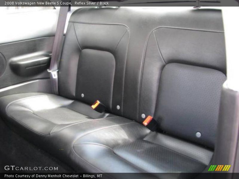 Reflex Silver / Black 2008 Volkswagen New Beetle S Coupe