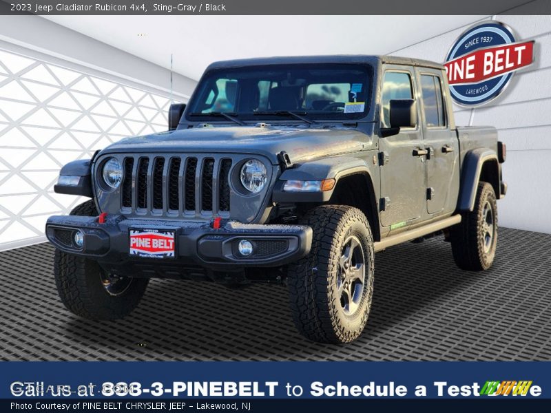 Sting-Gray / Black 2023 Jeep Gladiator Rubicon 4x4