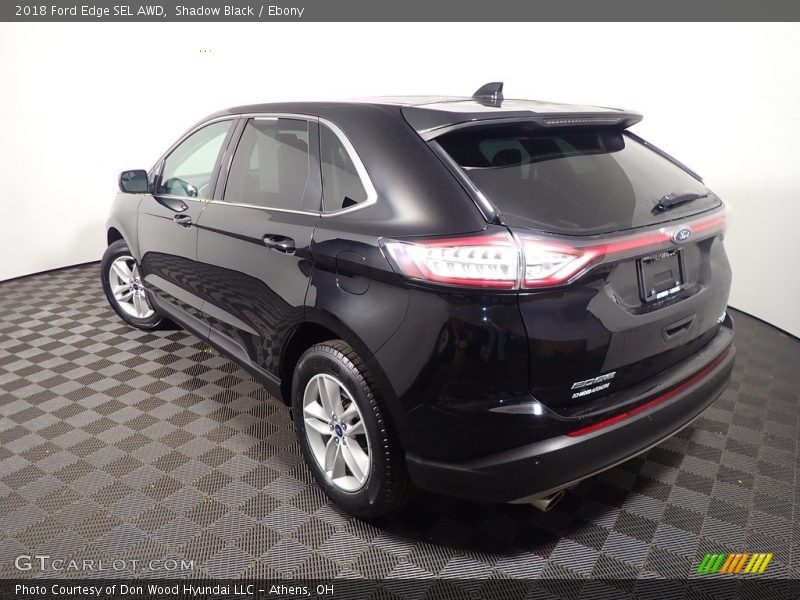 Shadow Black / Ebony 2018 Ford Edge SEL AWD