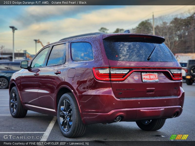 Octane Red Pearl / Black 2023 Dodge Durango R/T AWD